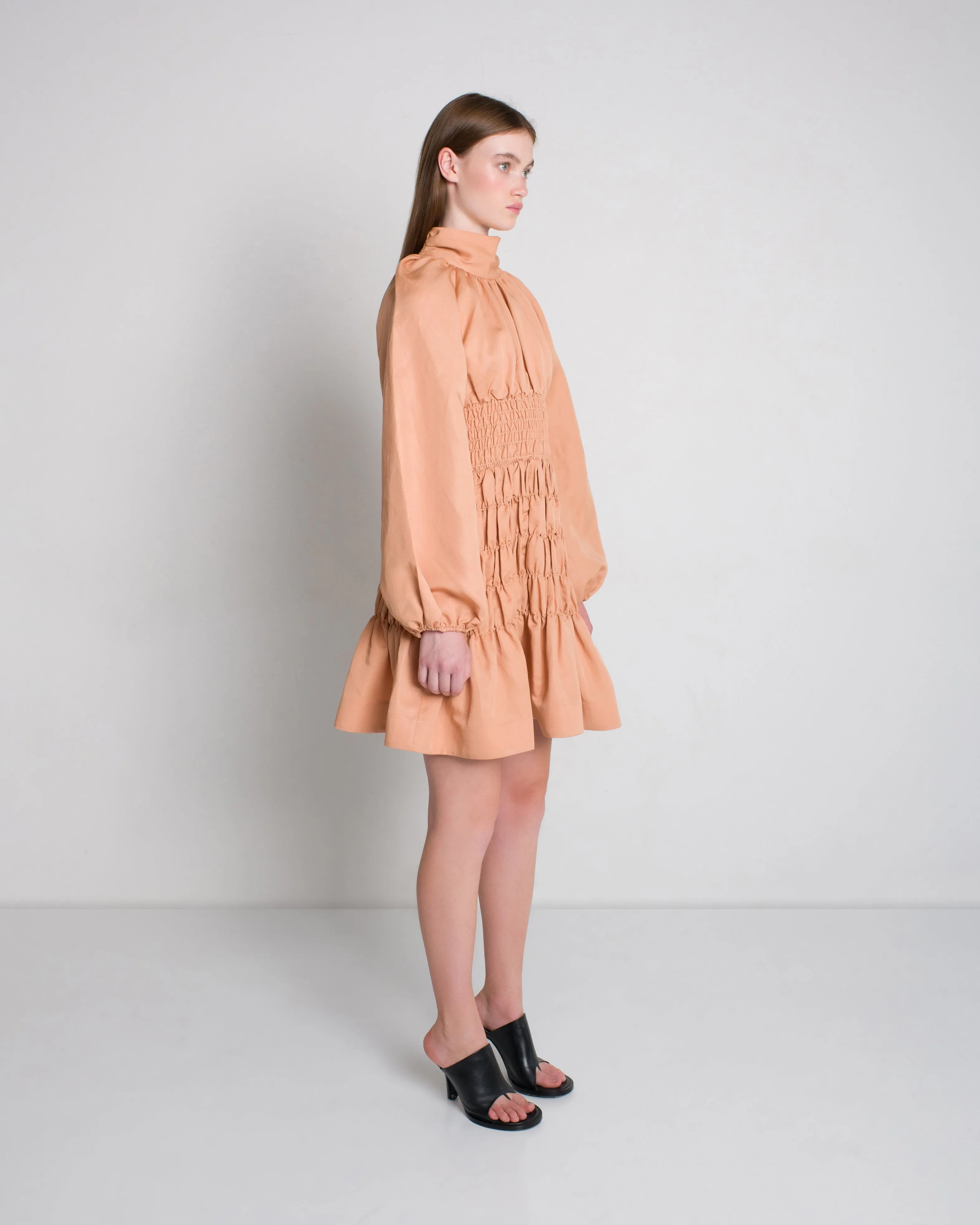 Eshan Mini Dress - Sandstone