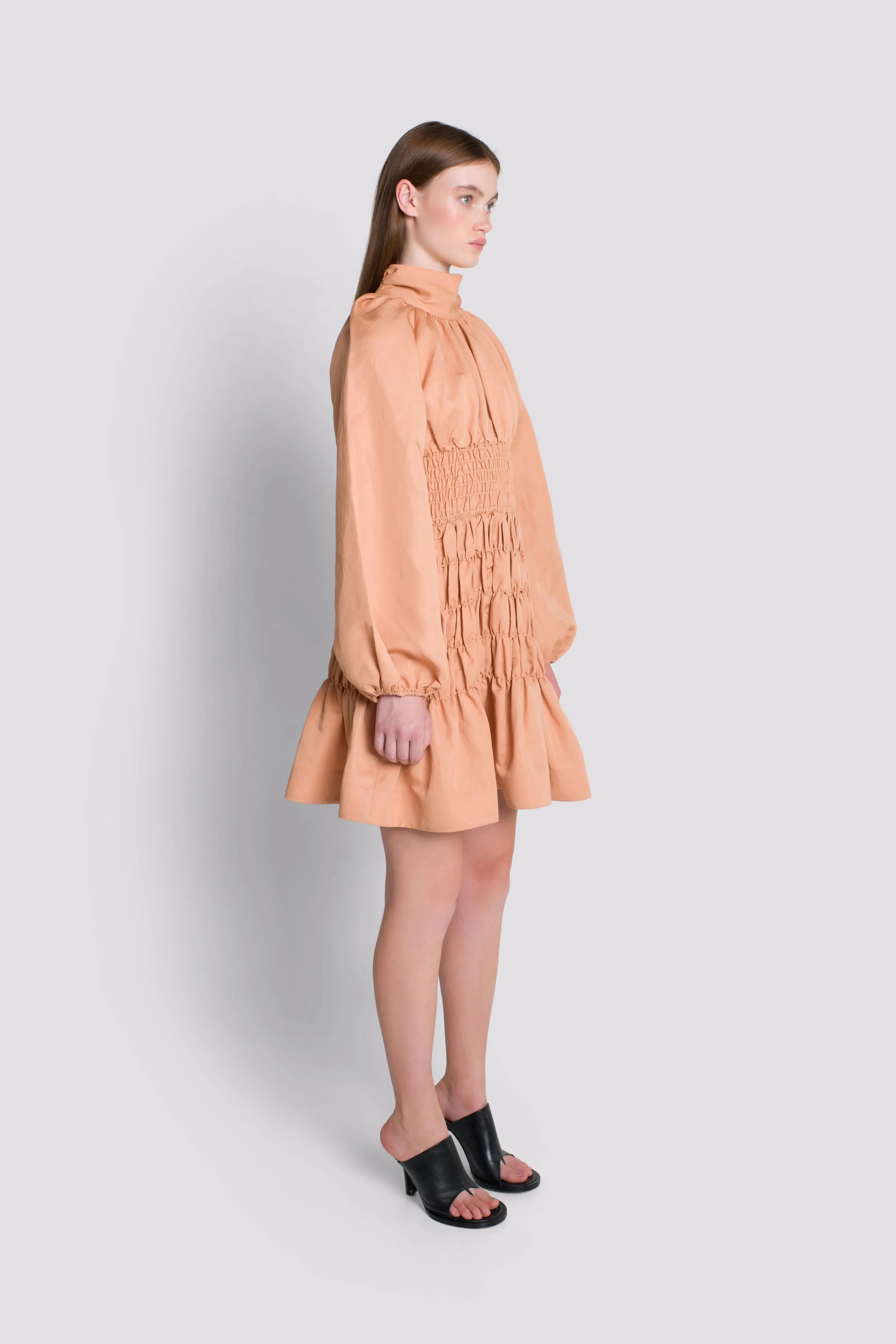 Eshan Mini Dress - Sandstone