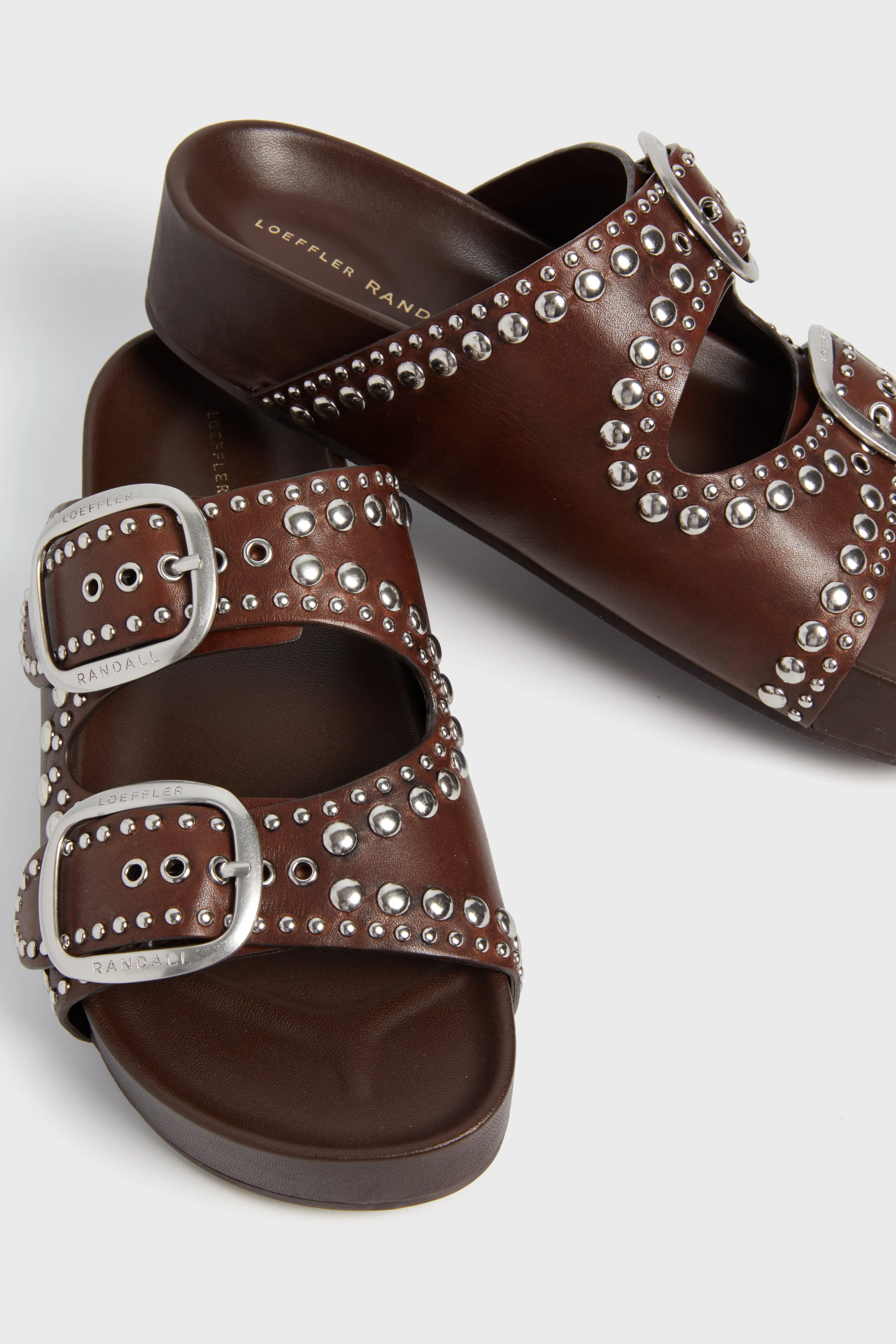 Espresso Vachetta Jack Two Band Sandals