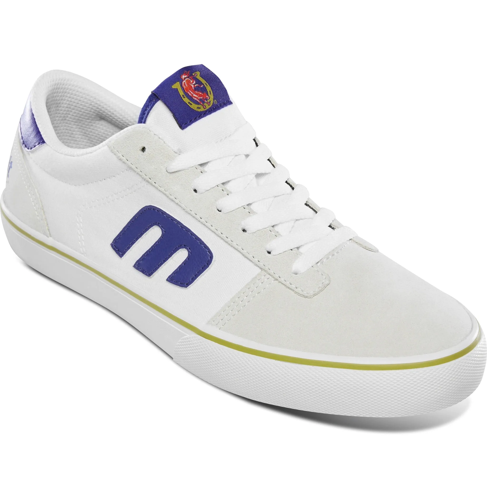 Etnies Shoes Calli Vulc X Colt 45 - White/Navy/Gold