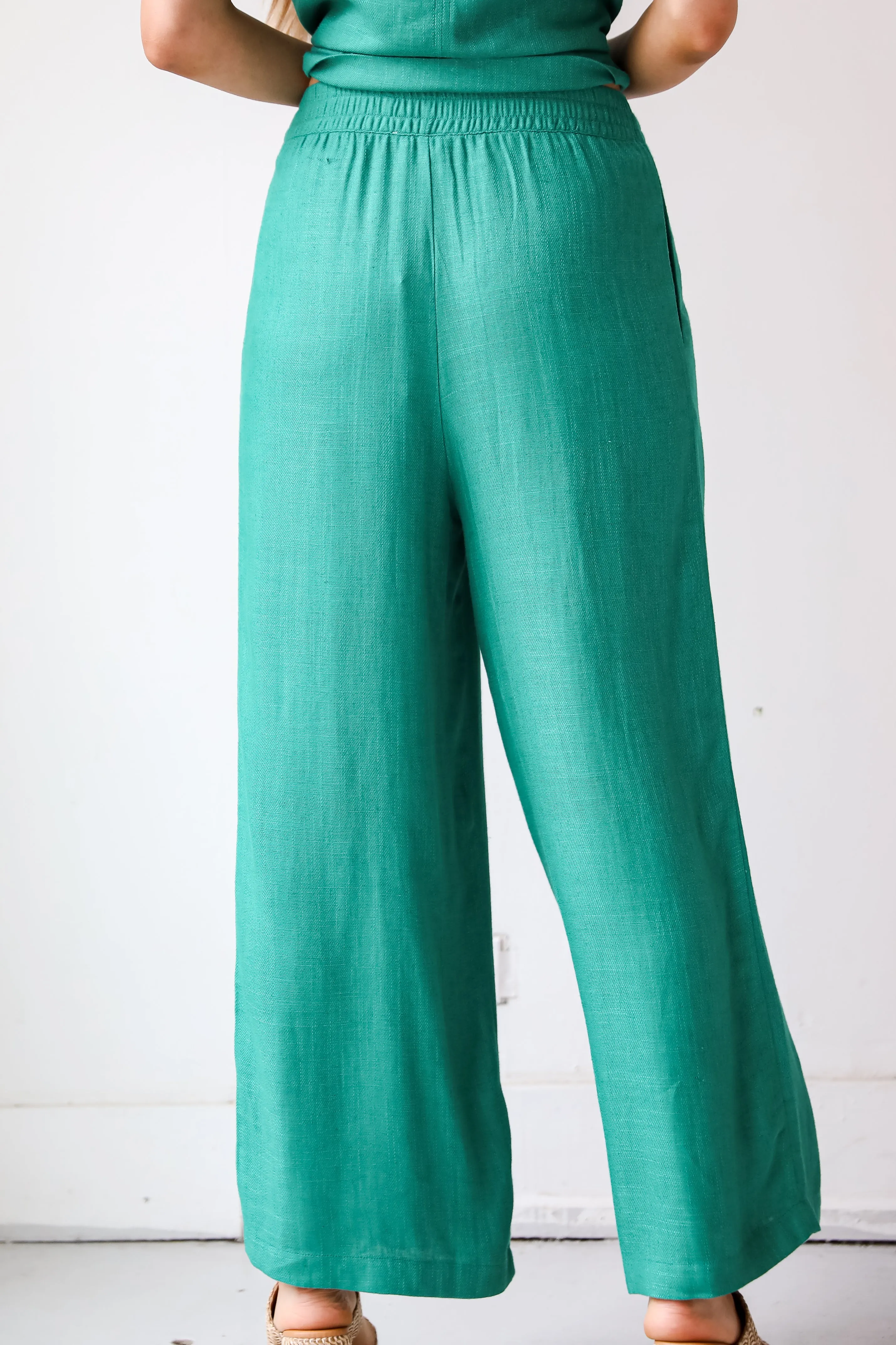 FINAL SALE - Dreamy Decision Linen Pants - DU DEAL