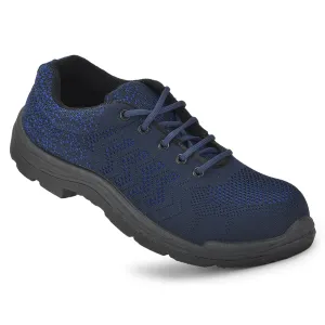 Freedom Sports (Blue) Safety Flyknit Sporty With Steel Toe PVC Shoes VIJETA-BH By Liberty