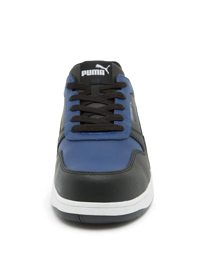 Frontcourt Low Heritage Safety Shoe - Black/Blue