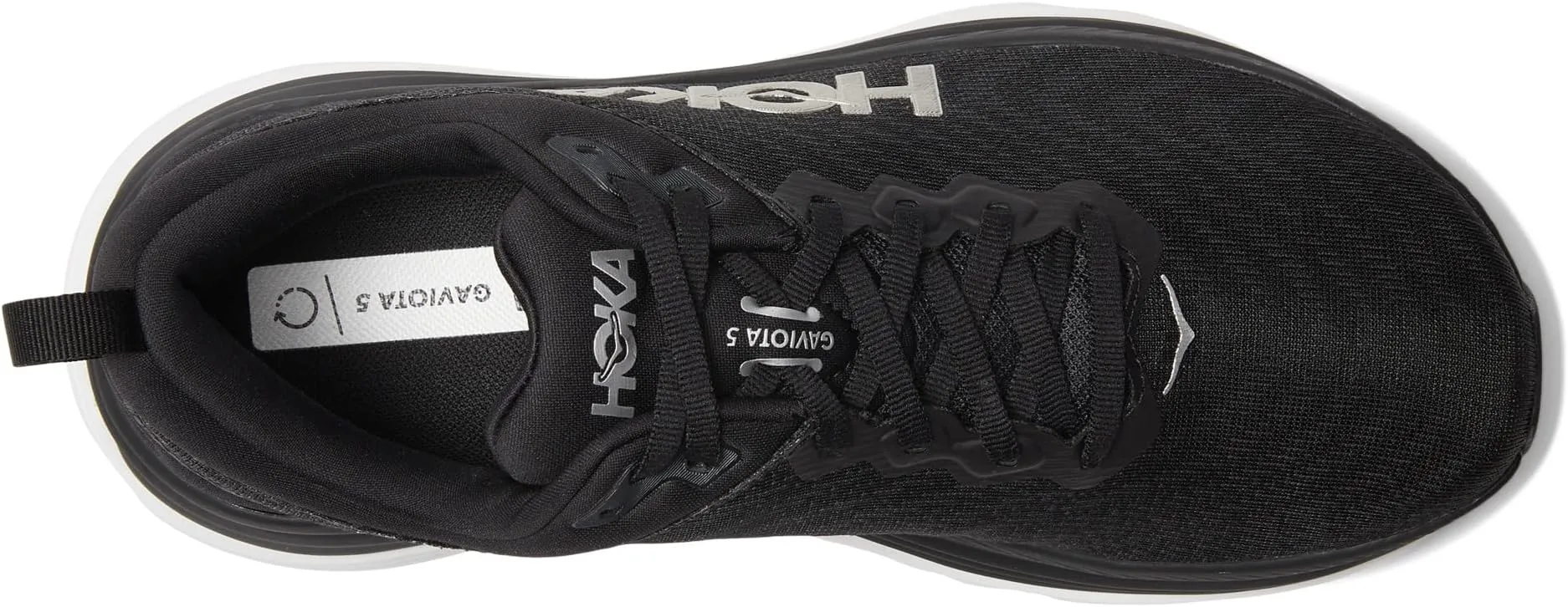 Gaviota 5 Hoka Sneakers, Black/White