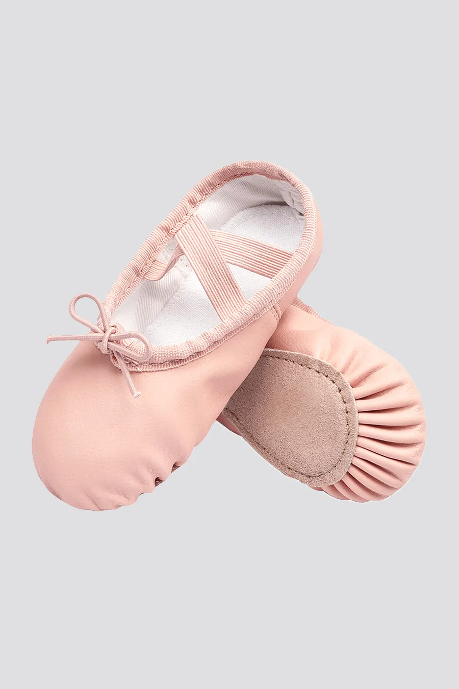 Girl's PU Leather Ballet Shoes (With Lace)