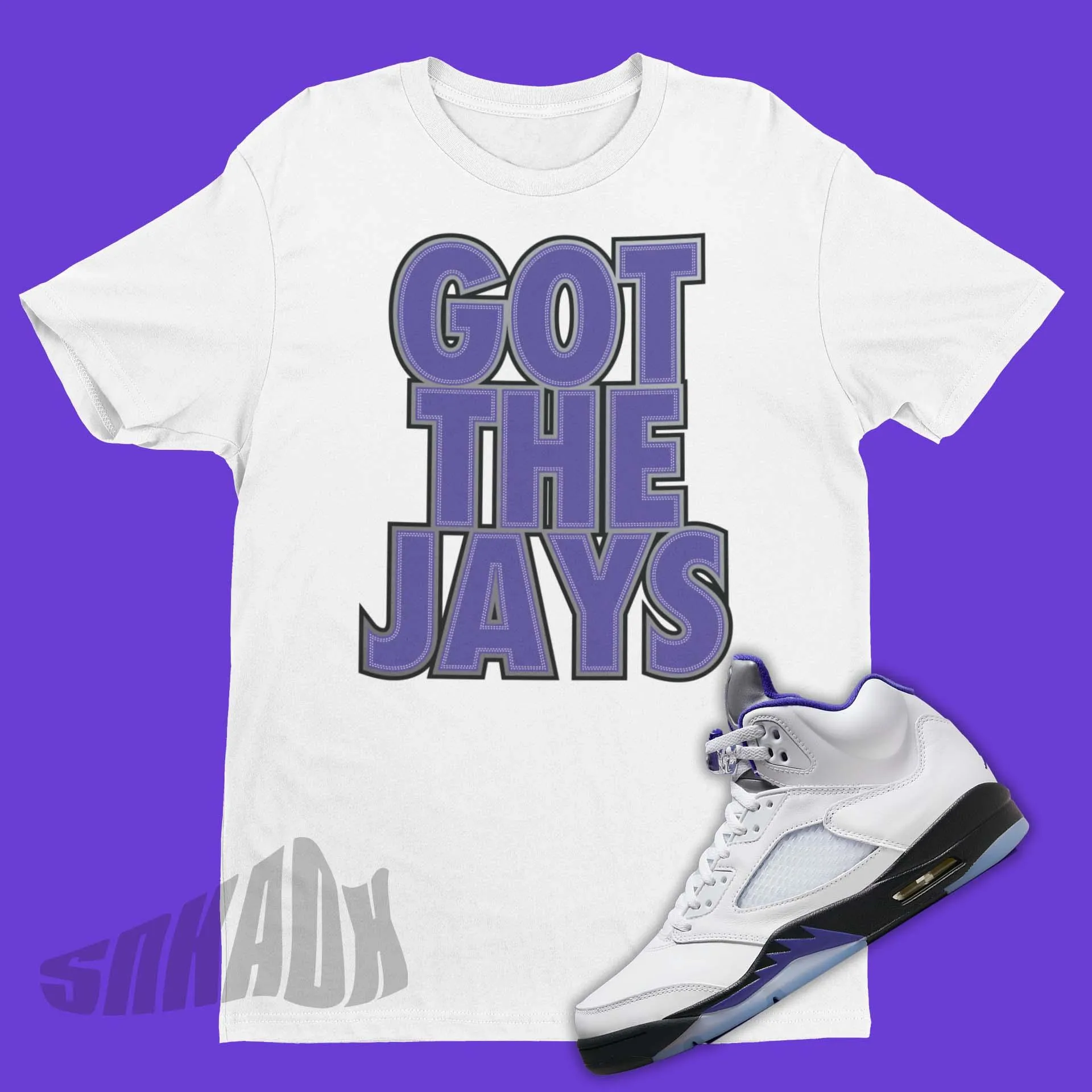 Got The Jays Shirt To Match Air Jordan 5 Concord