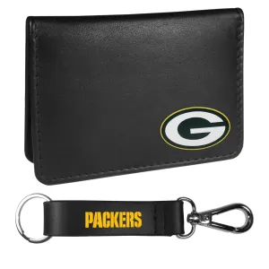 Green Bay Packers Weekend Bi-fold Wallet & Strap Key Chain