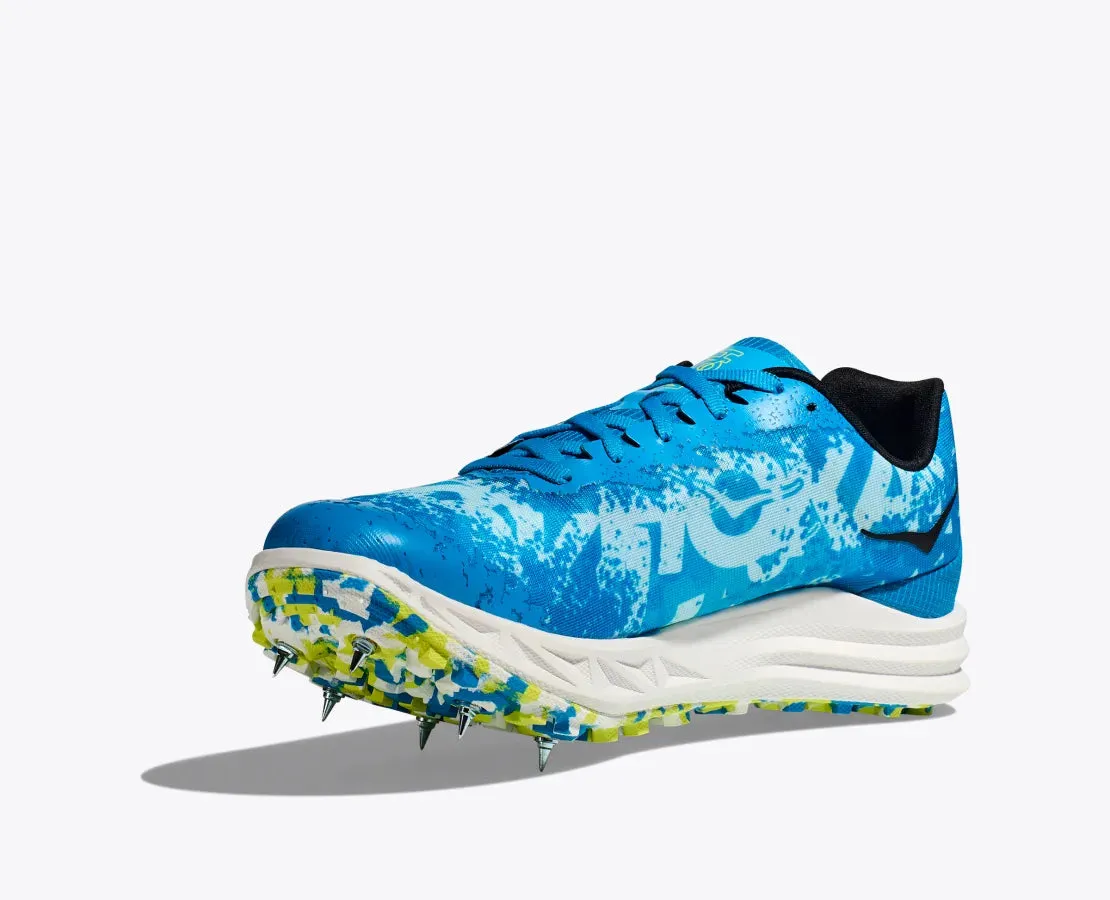 Hoka | U Crescendo XC | Unisex Spike | Dive Blue/Evening Primrose