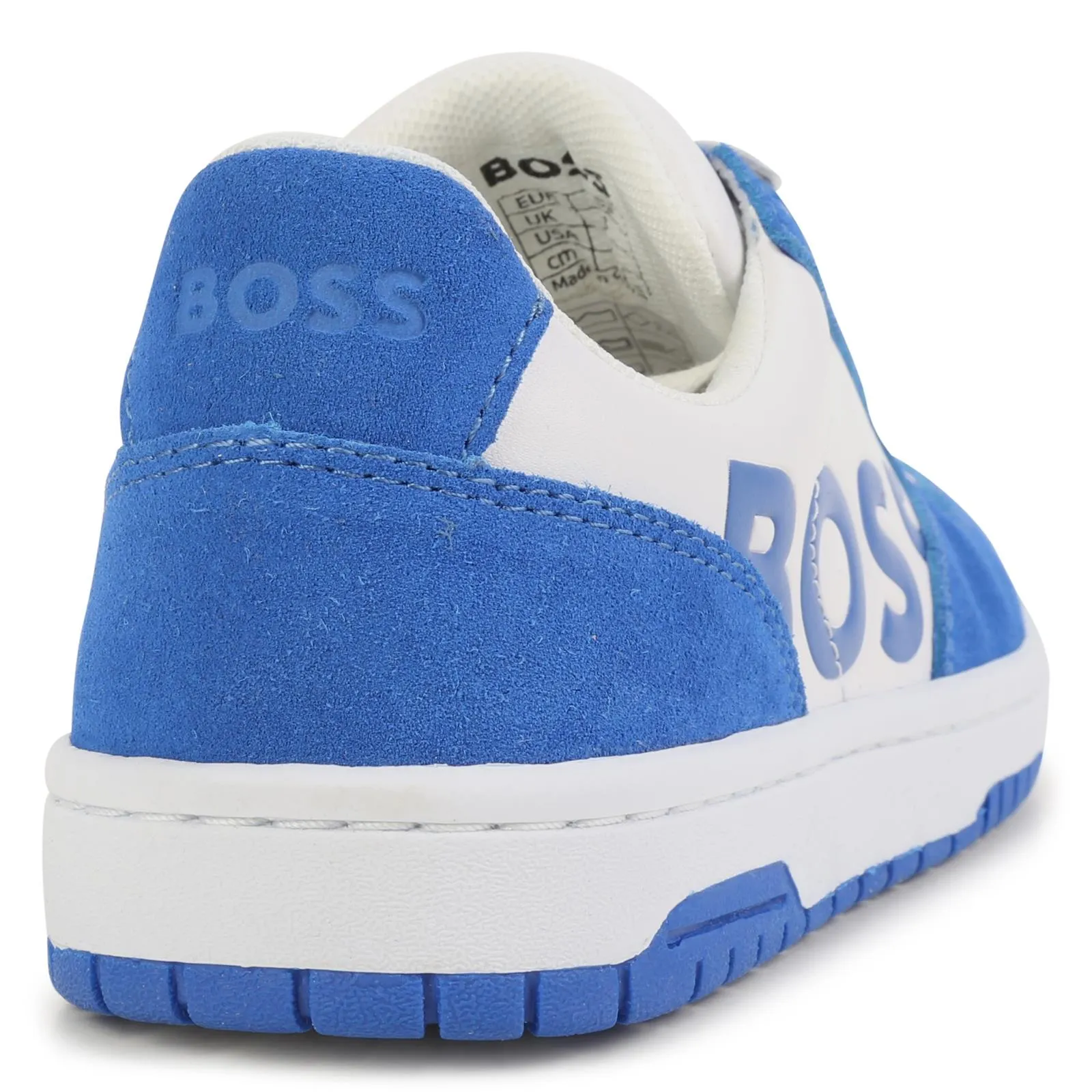 Hugo Boss White & Blue Sneakers