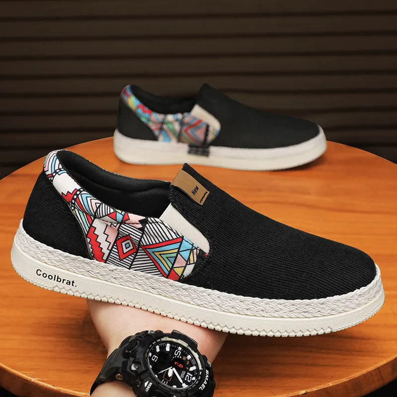 INSTOCK - canvas shoes casual shoes ethnic style