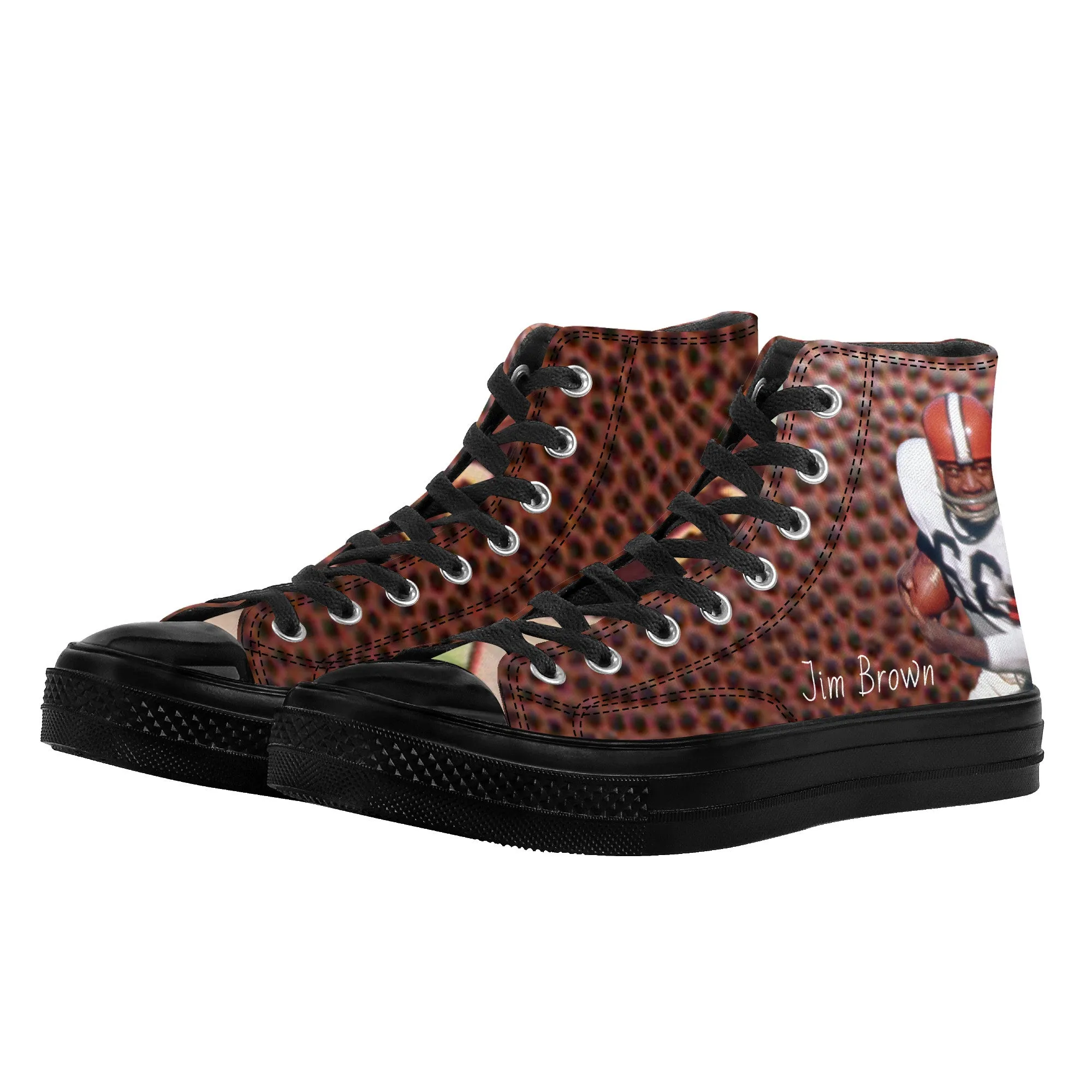 Jim Brown Legends | High Tops Customized | Shoe Zero