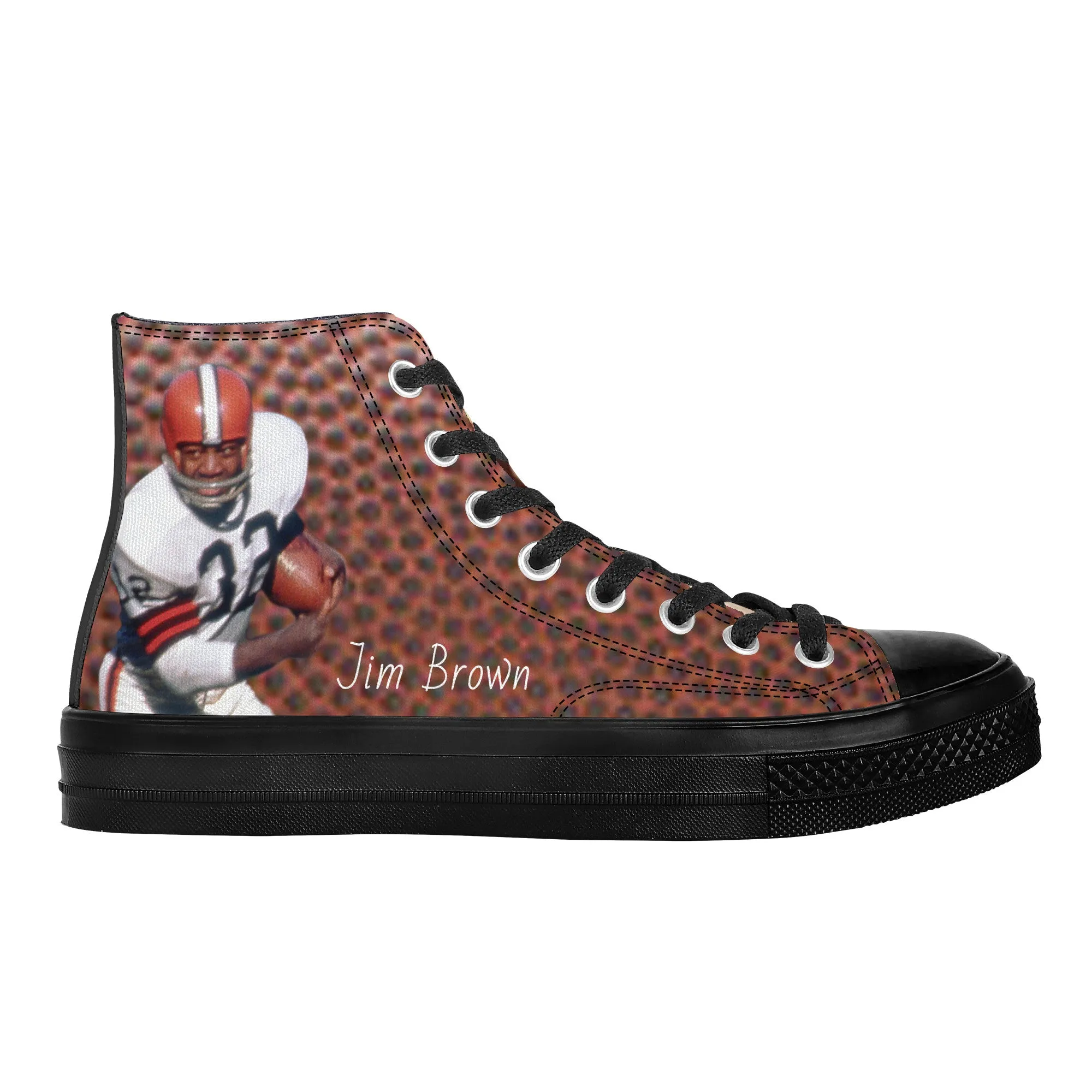 Jim Brown Legends | High Tops Customized | Shoe Zero