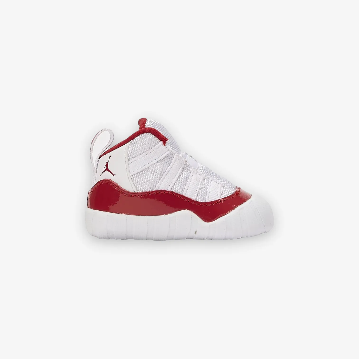 Jordan 11 Crib Bootie White Varsity Red Black CI6165-116