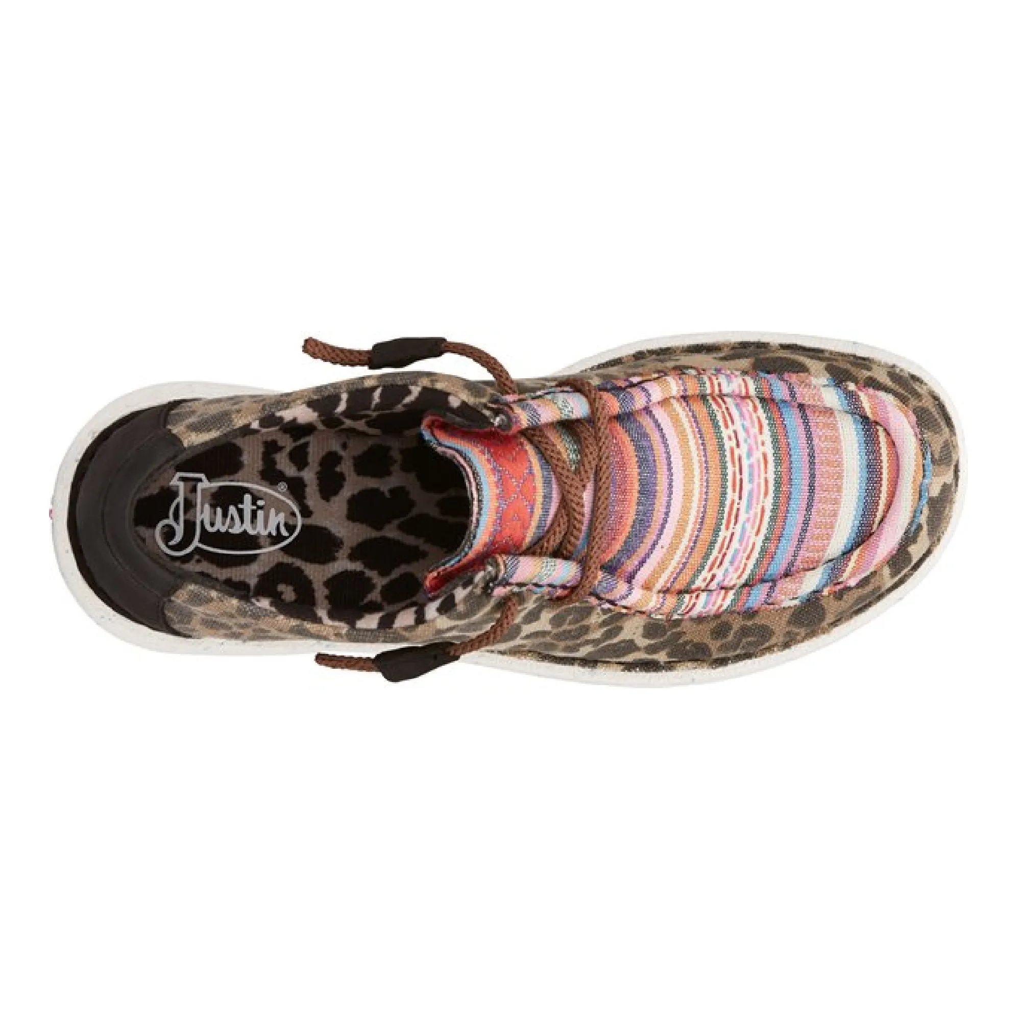 Justin Boots Womens Hazer | Style JL173 Color Leopard Print Stripes