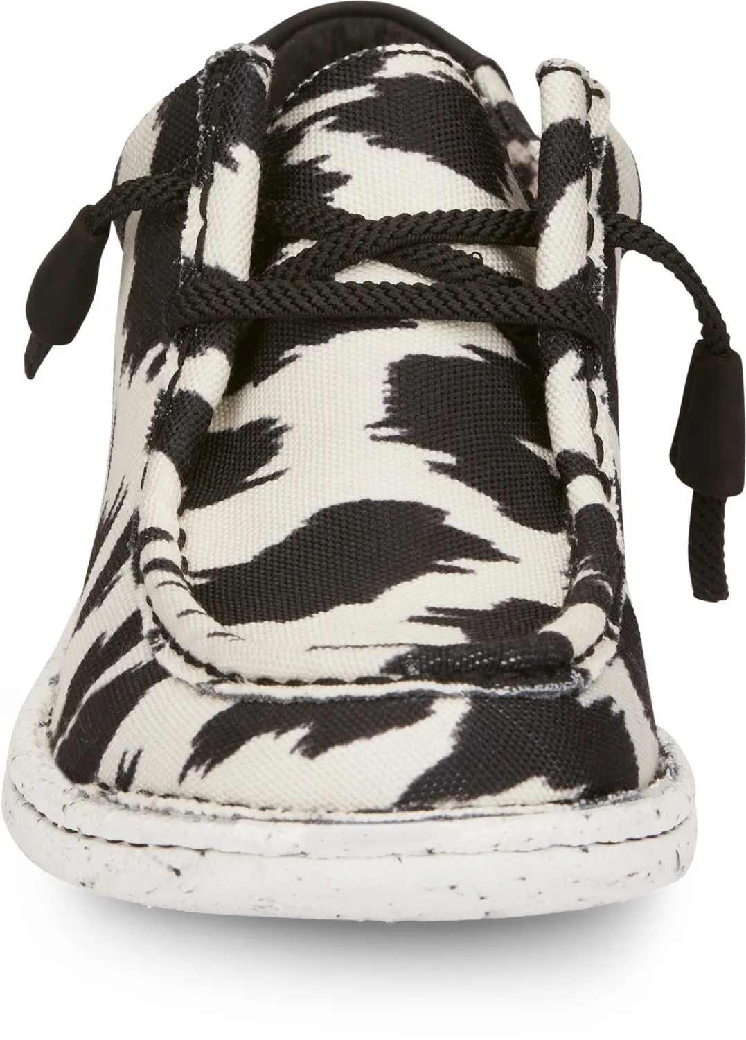 Justin Sneakers Womens Cowhide Print Hazer Canvas Slip-On Shoes