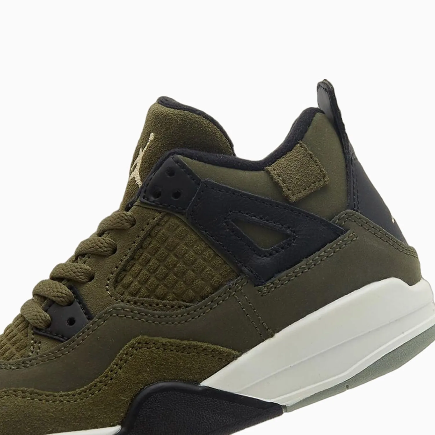 Kid's Air Jordan 4 Retro SE Craft "Medium Olive" Grade School