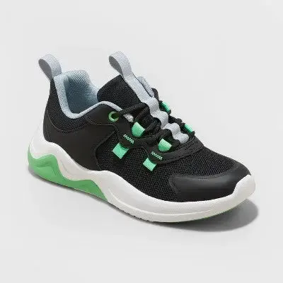 Kids' Nate Performance Sneakers - All in Motion Black 1