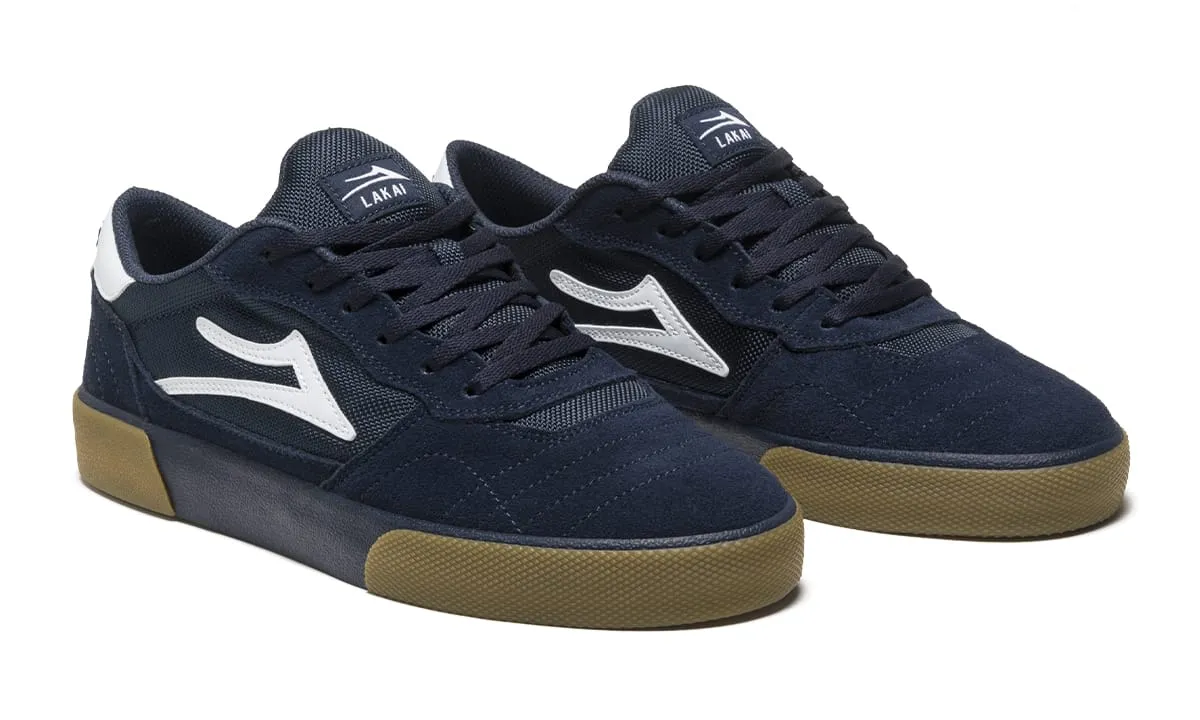 Lakai Shoes Cambridge - Navy/Gum Suede