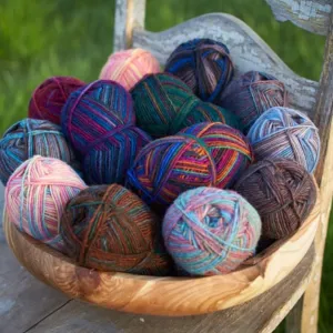 Lanaloft Handpainted Bulky Weight Yarn | 160 Yards | 100% Wool