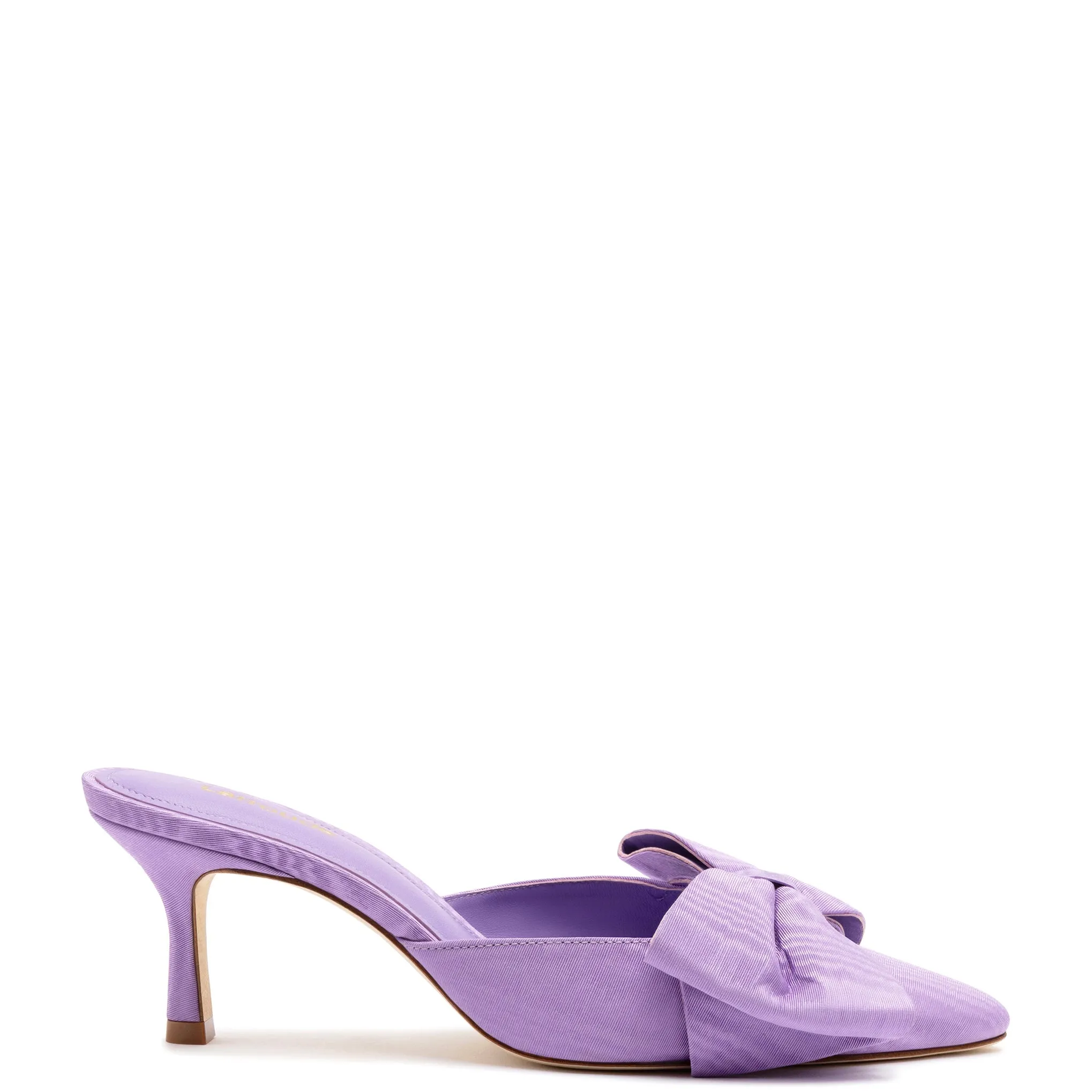 Larroude Mini Elle Pump In Iris Fabric