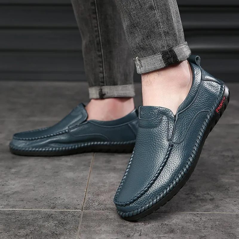 🔥Limited Time Offer 49% OFF🔥Casual Breathable Men's Leather Loafers