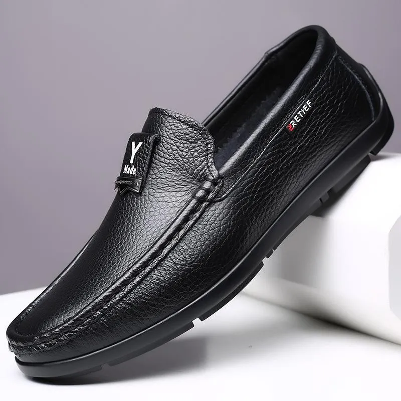 🔥Limited Time Offer 49% OFF🔥Men's Genuine Leather Casual Soft-sole Shoes