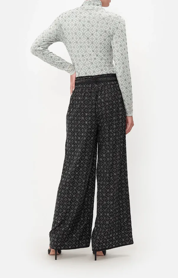 Luxe Espiritu Pirate Paperbag Wide Leg Pants