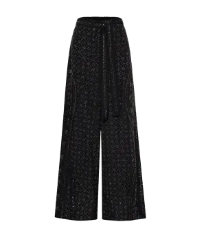 Luxe Espiritu Pirate Paperbag Wide Leg Pants