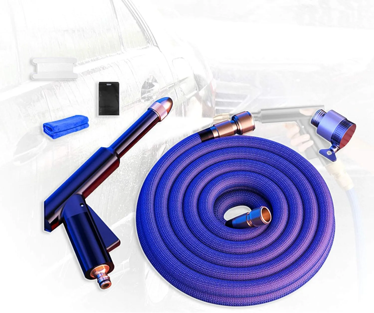 Magic Hose Water Pipe for Garden & Car wash - 100ft