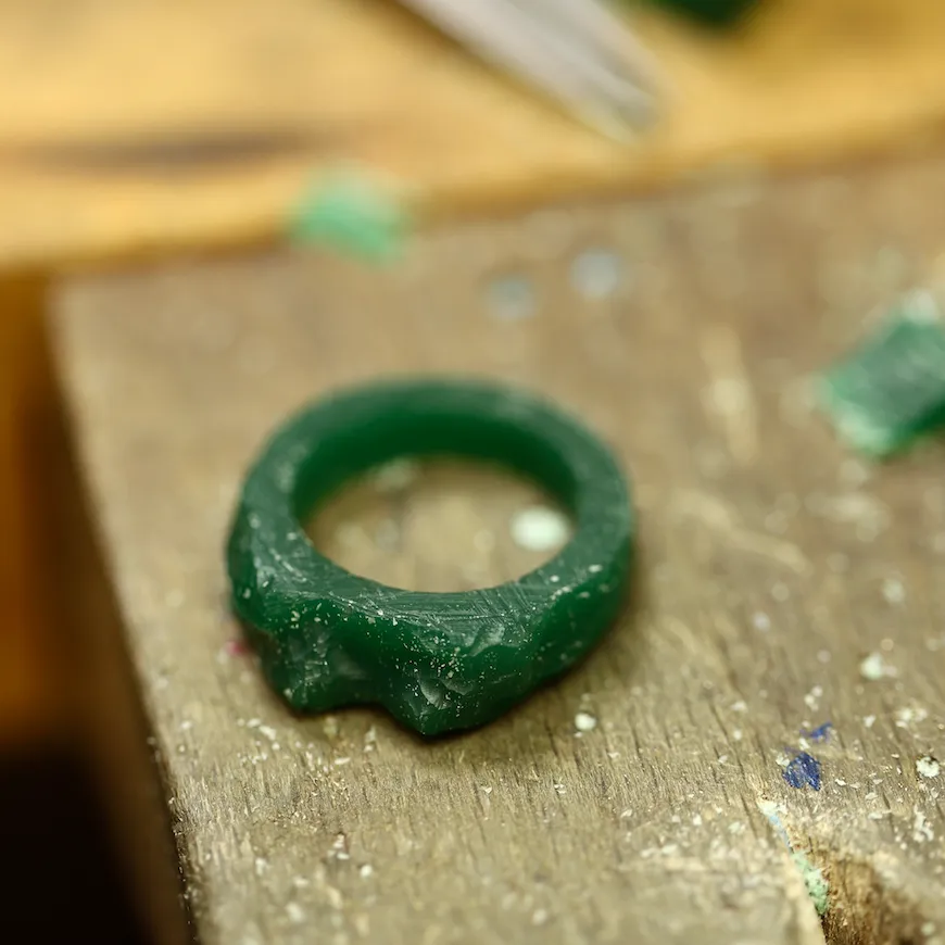 MAKE-DAY: Stone Set Wax Ring [JUN]