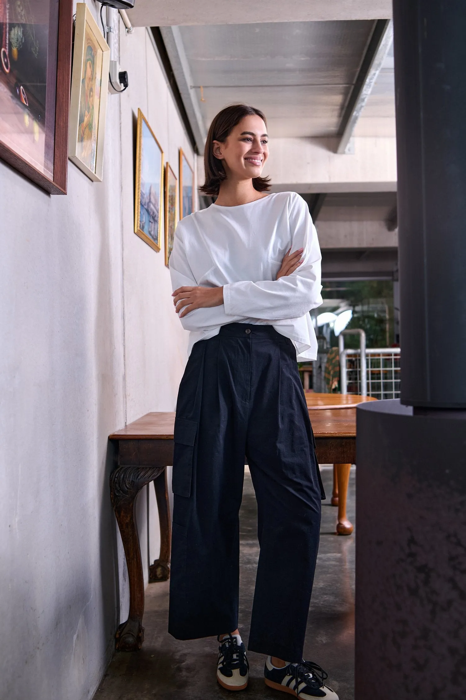 Marlowe Pant in Black