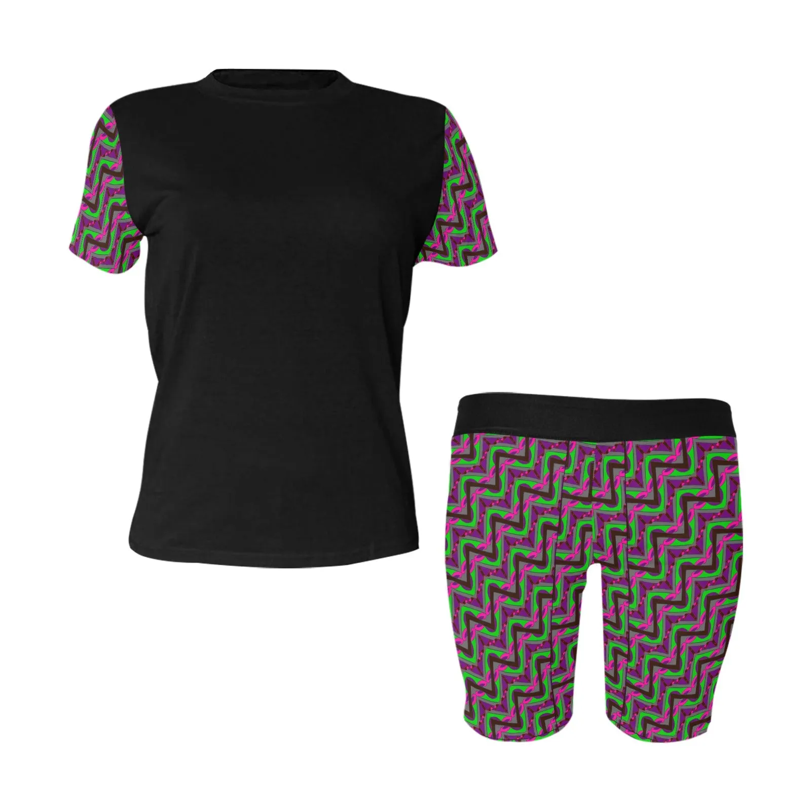 Maze Women's Yoga Short Set