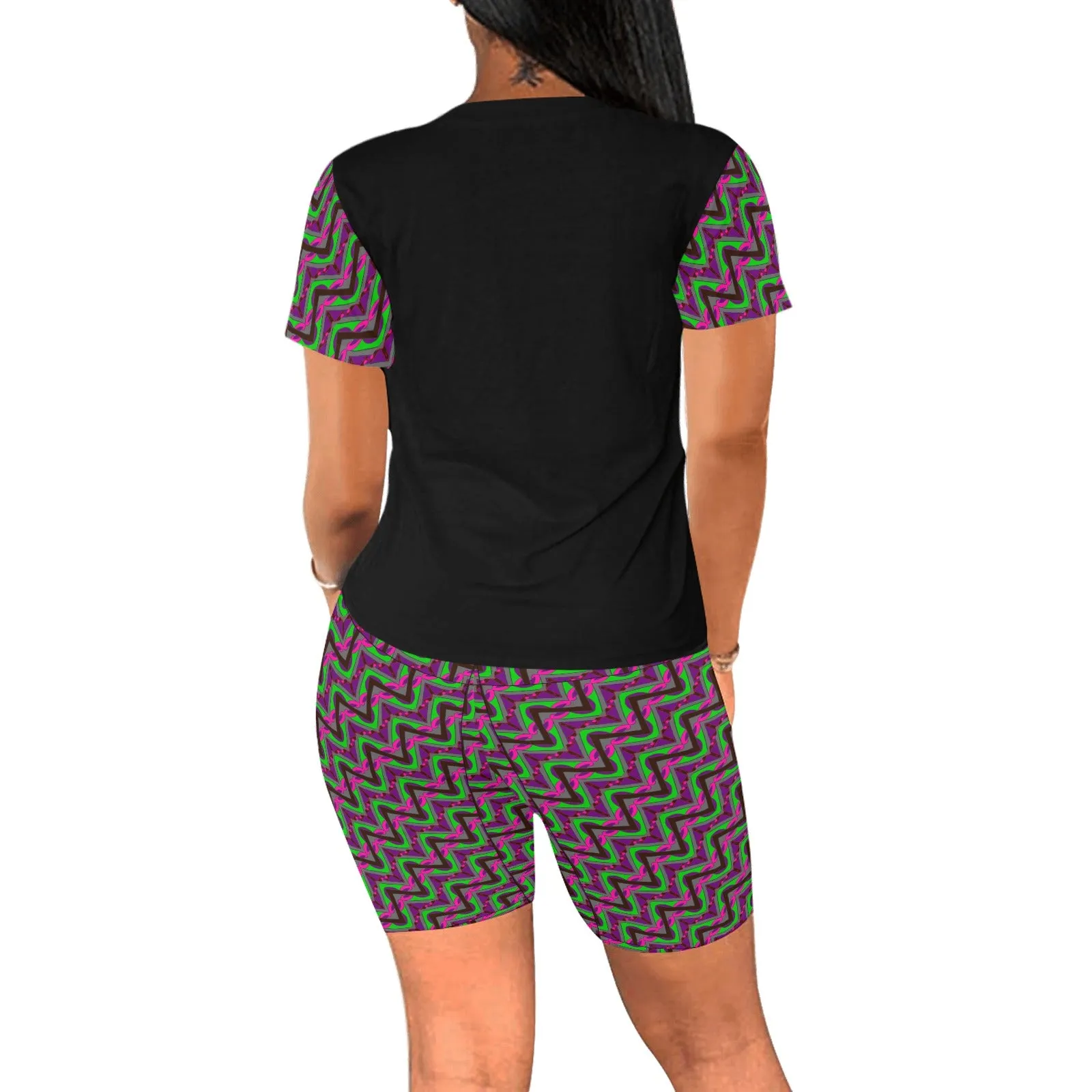 Maze Women's Yoga Short Set