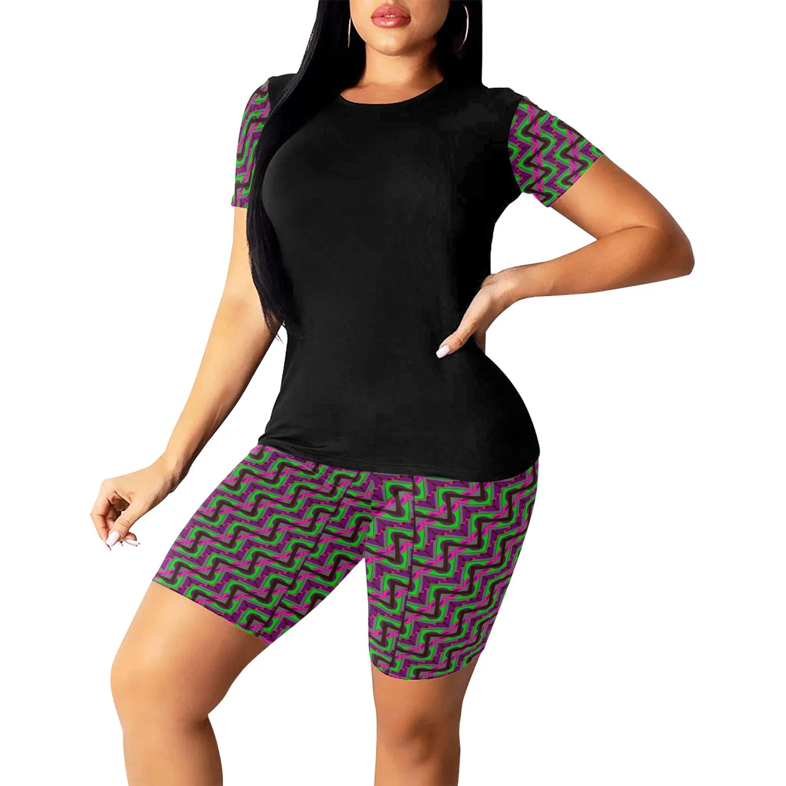 Maze Women's Yoga Short Set