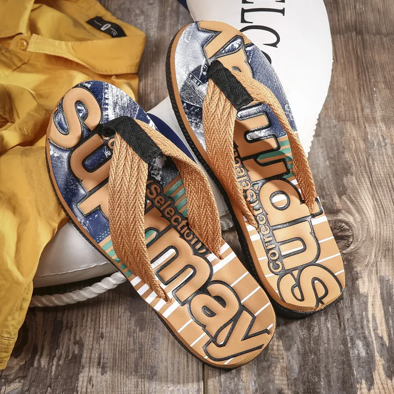 Men Beach Shoes Non-Slip Men's Beach Sandals Summer