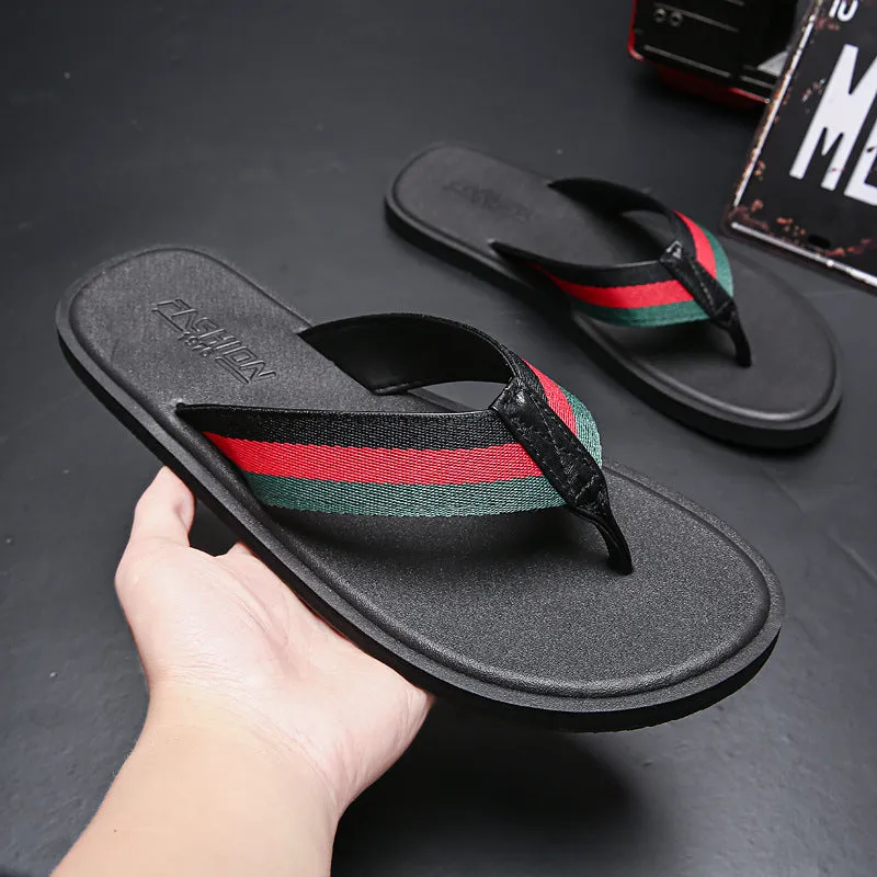 Men Beach Shoes Non-Slip Summer Men's Slippers