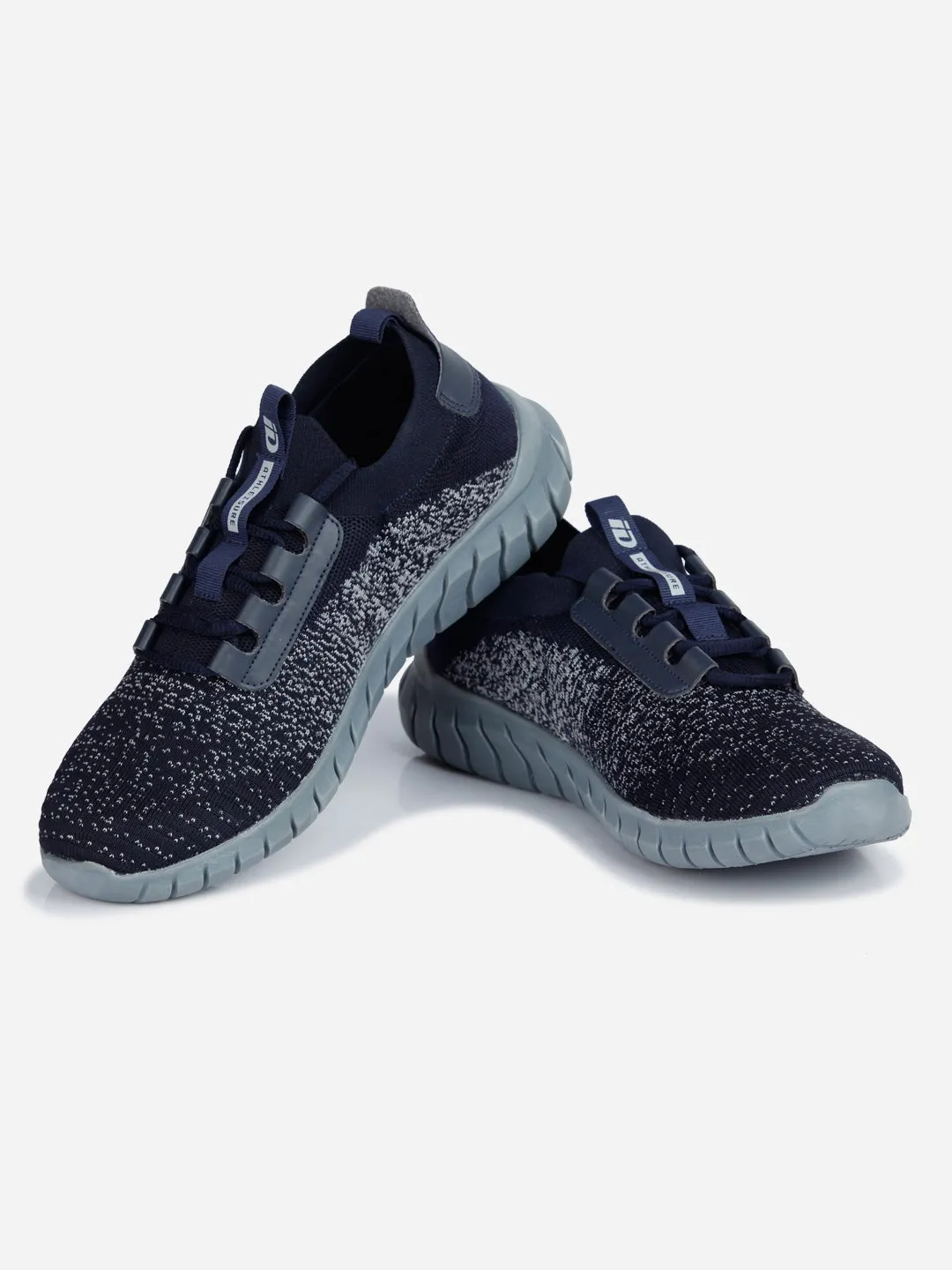 Men's Navy Lace Up Sneaker (ID7521)