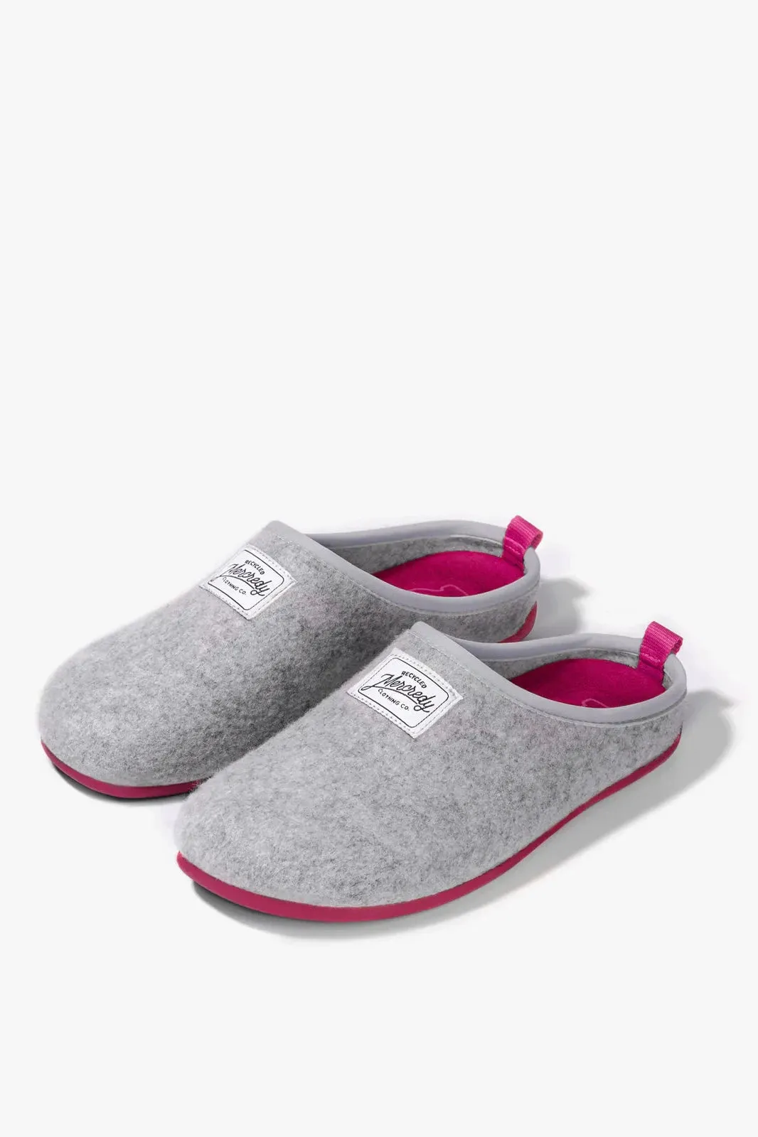 Mercredy Slipper Grey/Magenta