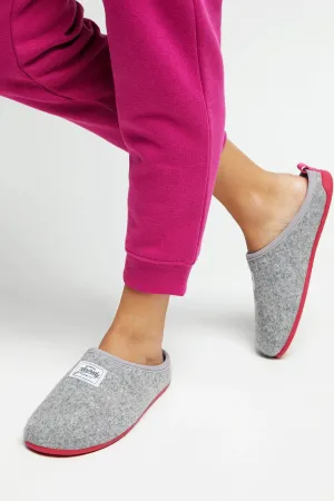 Mercredy Slipper Grey/Magenta