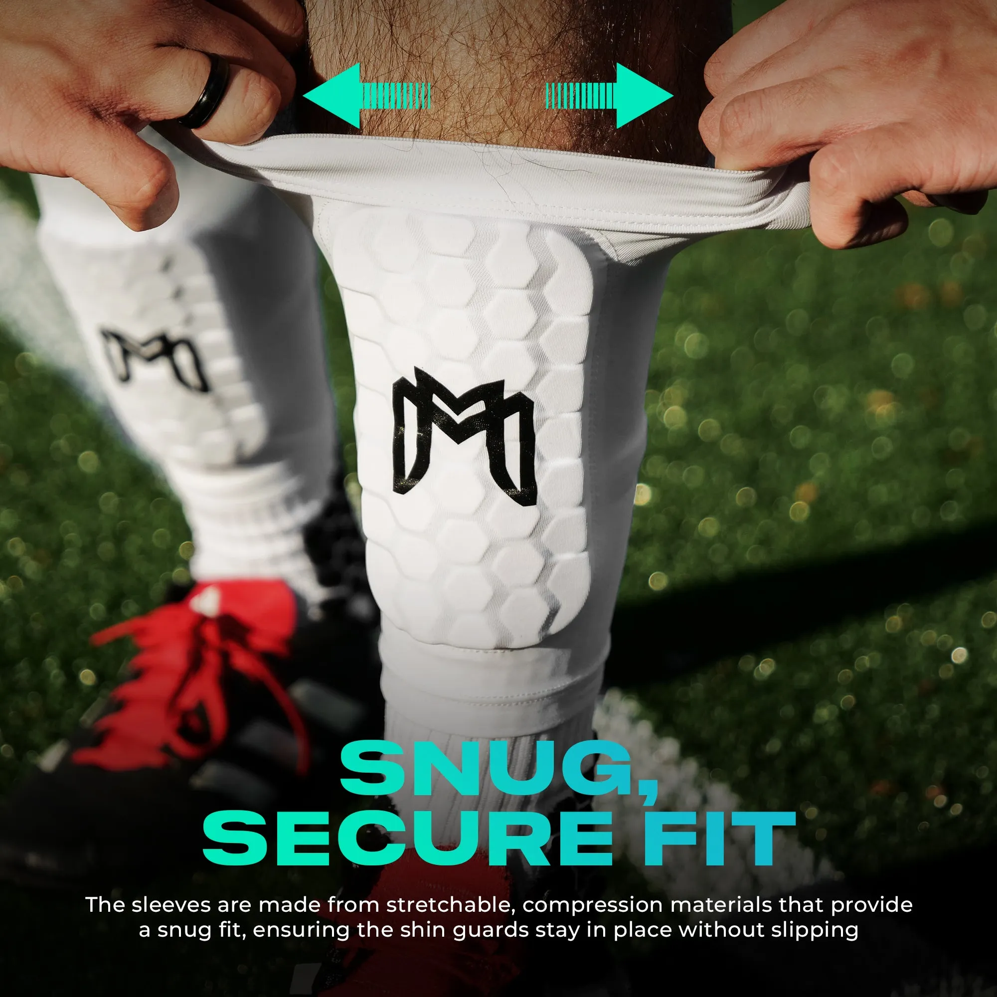 Mini Shin Pad Sleeves with Built in Shin Guards