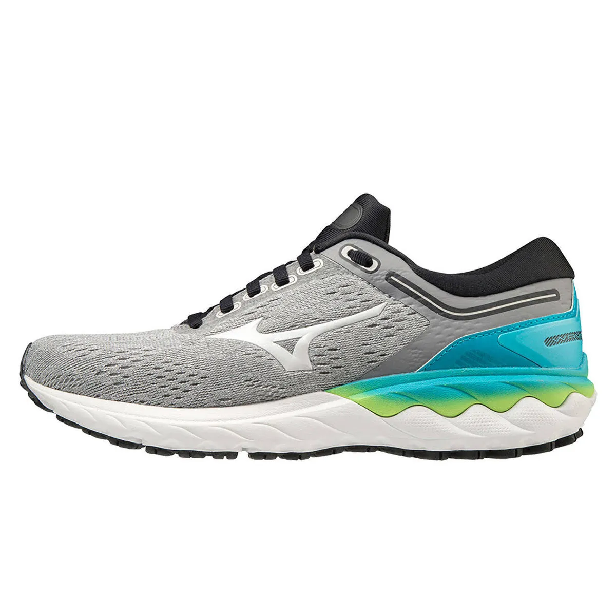 Mizuno Wave Skyrise Womens | Frostgray/whtsand/scubab