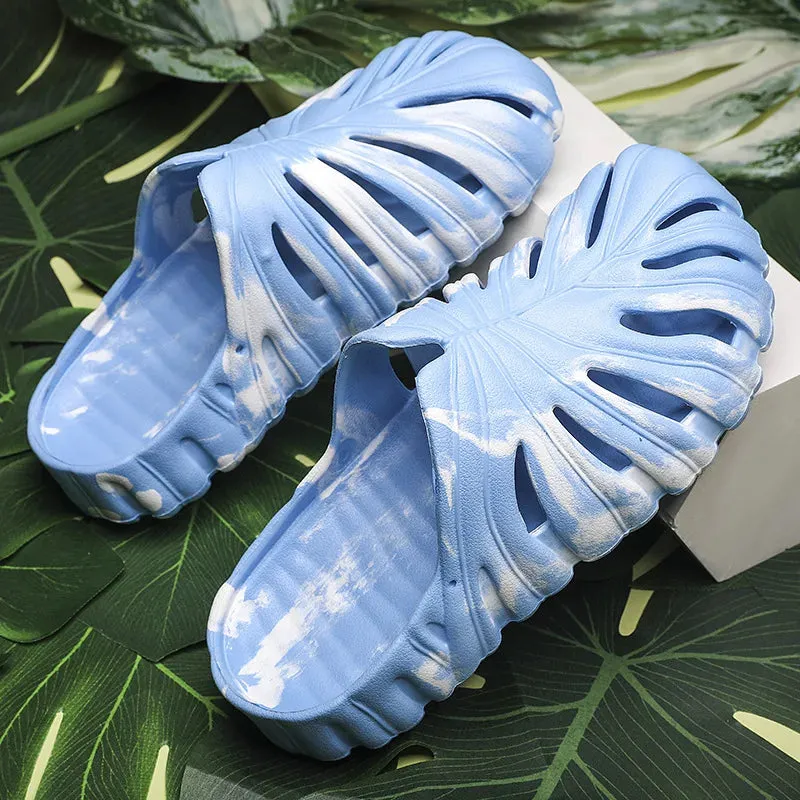 Monstera Slides Unisex Gardening Shoes