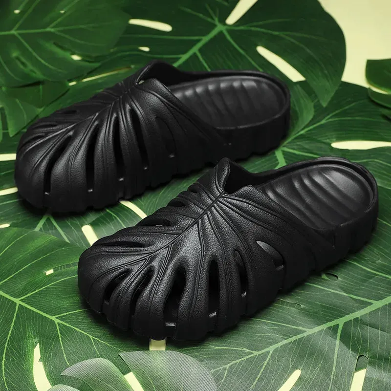 Monstera Slides Unisex Gardening Shoes