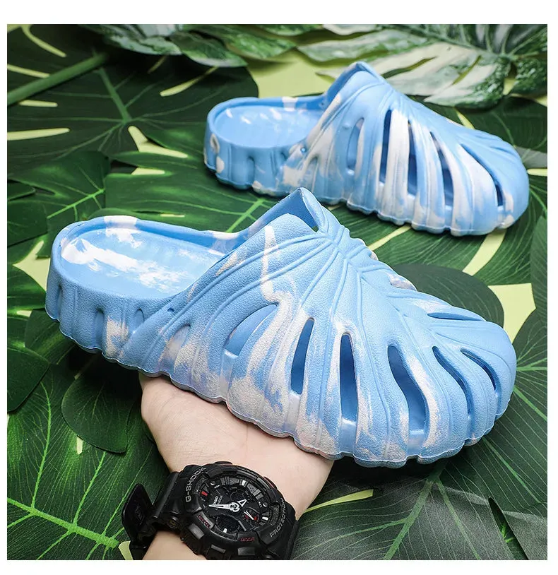 Monstera Slides Unisex Gardening Shoes