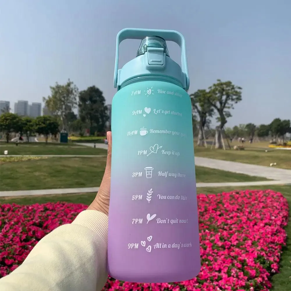 Motivational Drinking Sports Water Bottle