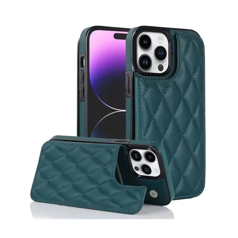 Multifunctional Wallet Mobile Phone Case for Apple  iPhone XS Max - Green