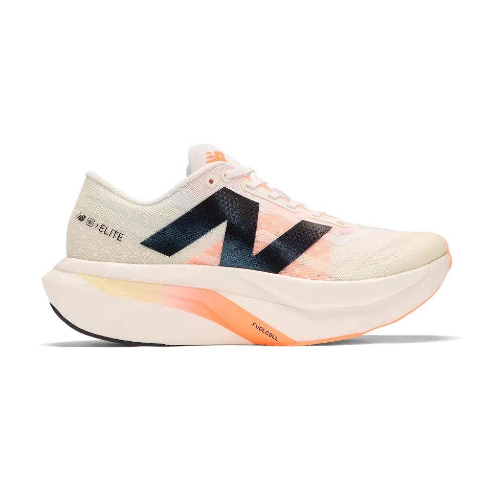 New Balance Women's FuelCell SuperComp Elite v4 White/Angora/Hot Mango