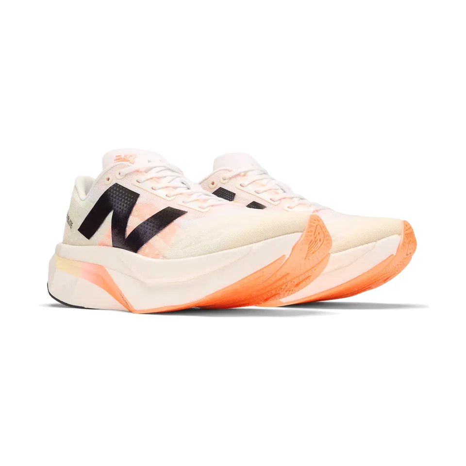 New Balance Women's FuelCell SuperComp Elite v4 White/Angora/Hot Mango