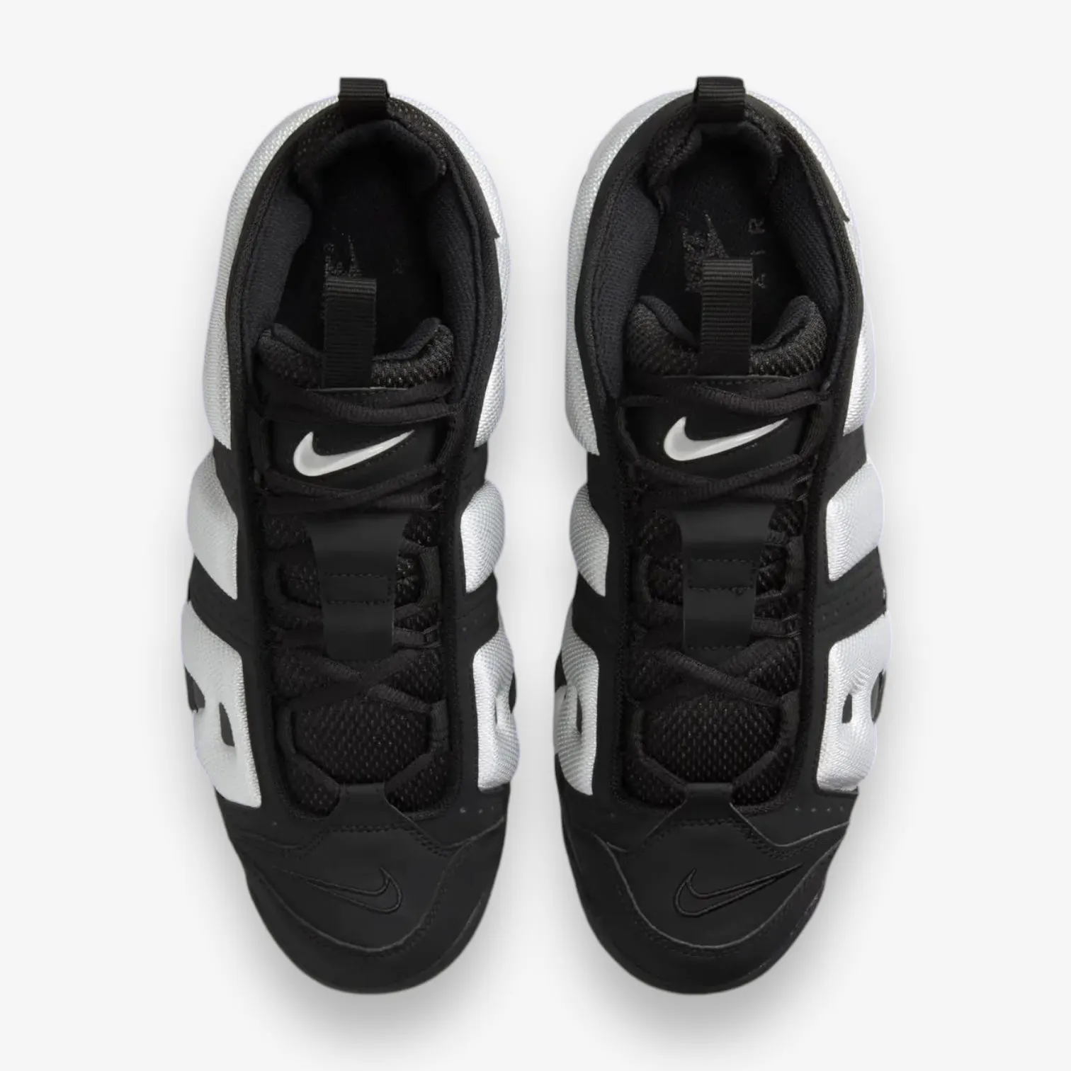 Nike Air More Uptempo Low BLACK/PHOTON DUST-METALLIC SILVER FZ3055-001