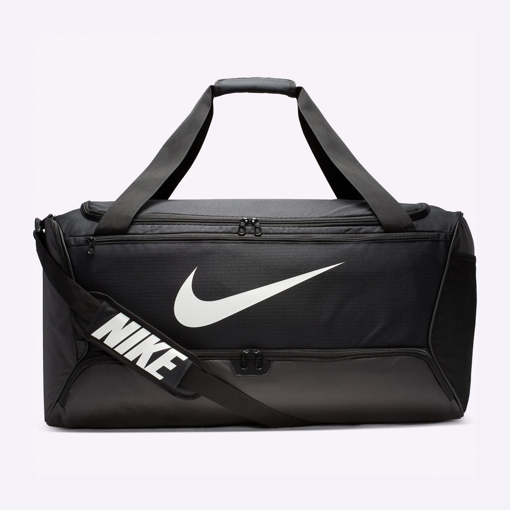 Nike - Brasilia 9.0 Training Duffel Bag - BLACK/BLACK/WHITE